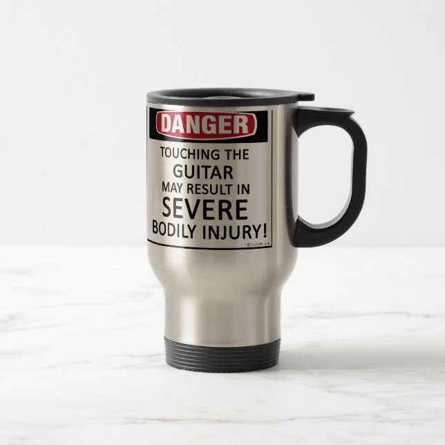 Mug De Voyage Guitare de danger (Droit)