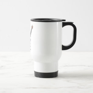 Mug De Voyage guitare électrique bleue