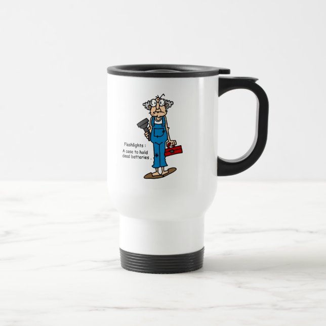 Mug De Voyage Gus on Flashlights Tshirts et cadeaux (Droite)