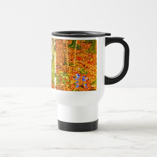 Mug De Voyage Gustav Klimt Birch Trees (Droite)