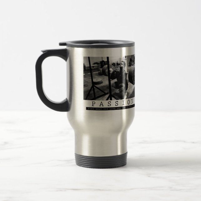 Mug De Voyage Gymnase Motivationnelle (Gauche)