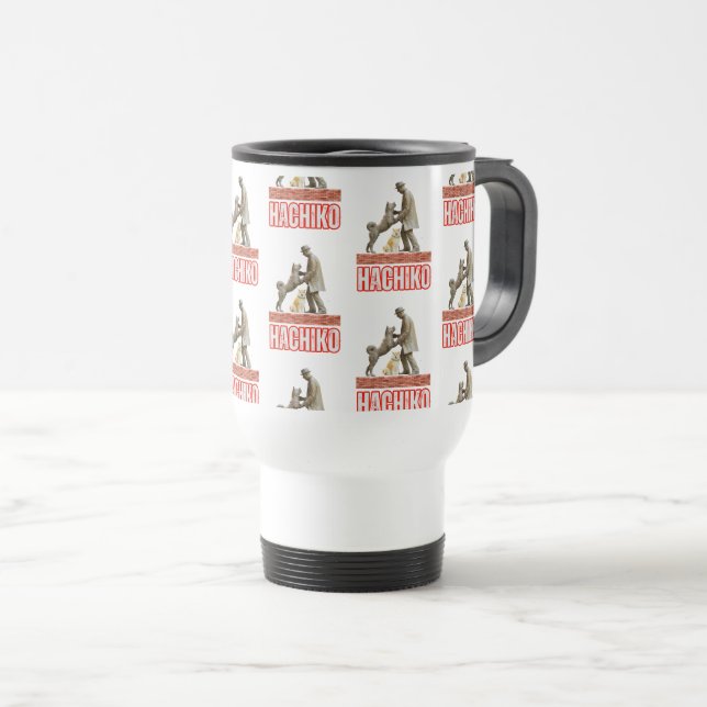 MUG DE VOYAGE HACHIKO (Devant droit)