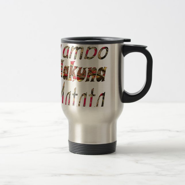 Mug De Voyage Hakuna Matata (Droit)