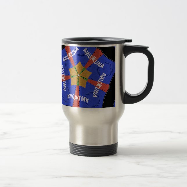Mug De Voyage Hakuna Matata Iridiscent bleu (Droit)
