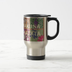 Mug De Voyage Hakuna Matata jolie oeuvre extraordinaire d'art.pn