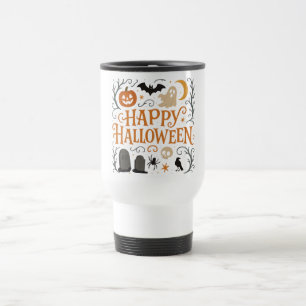 Mug De Voyage Halloween classique et vintage