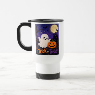 Mug De Voyage Halloween des friandises ou un sort