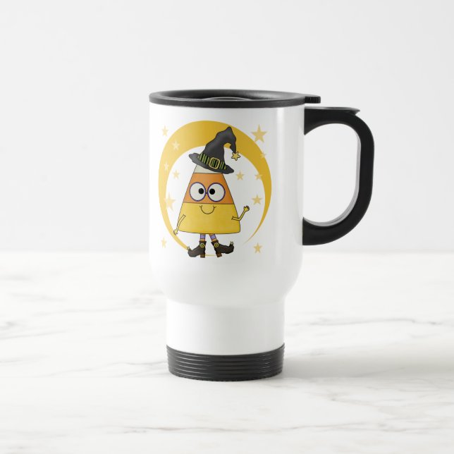 Mug De Voyage Halloween sorcière de maïs de bonbons (Droite)
