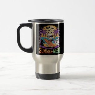 Mug De Voyage Halloween Squelettique de Summerween