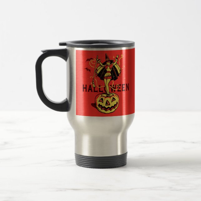 Mug De Voyage Halloween (vintage) (Gauche)