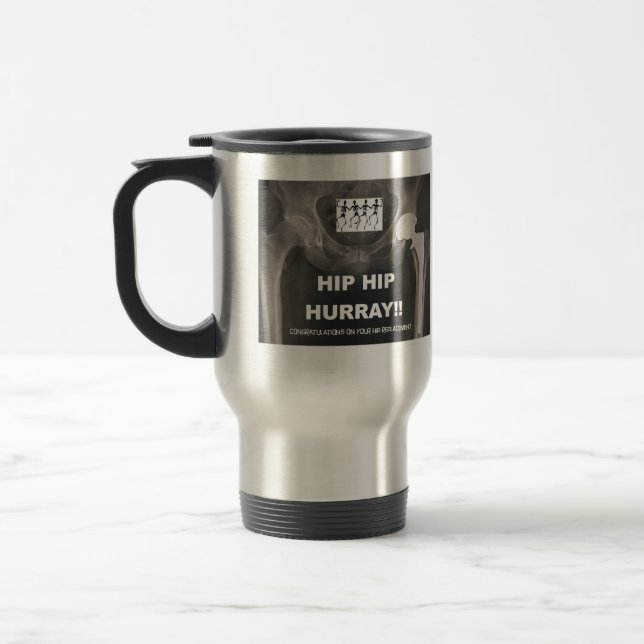 Mug De Voyage Hanche de hanche Hurray- Congrats sur le (Gauche)