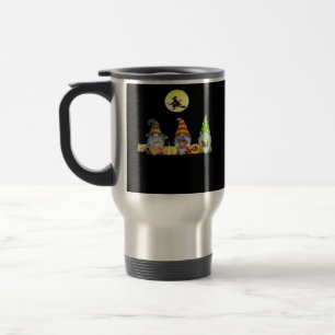 Mug De Voyage Happy Fall Y’all mignonne Halloween Gnomes It’s Fa