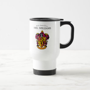 Mug De Voyage Harry Potter   Blason de la maison Gryffondor