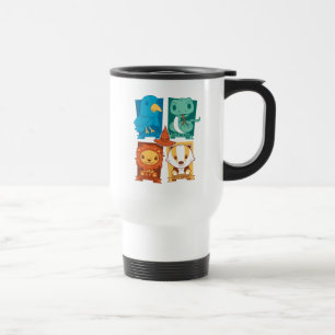 MUG DE VOYAGE HARRY POTTER™   CARTOON HOGWARTS™ MAISONS