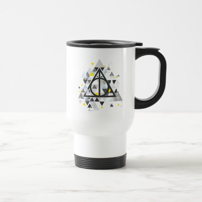 Mug De Voyage Harry Potter | Geometric Deathly Hallows (Droite)