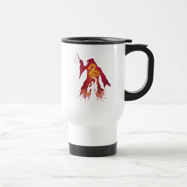 Mug De Voyage Harry Potter | Silhouette Dumbledore (Droite)