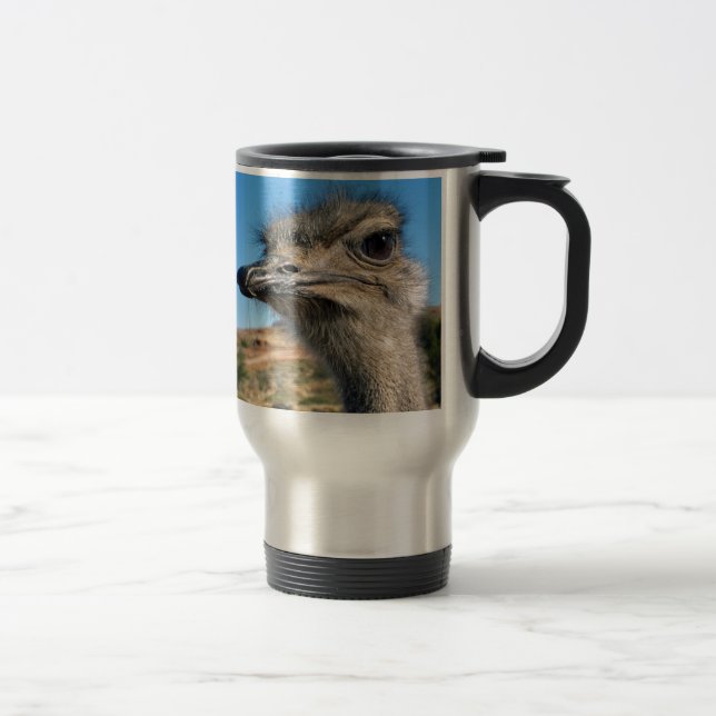 Mug De Voyage Harry the Happy Ostrich (Droit)