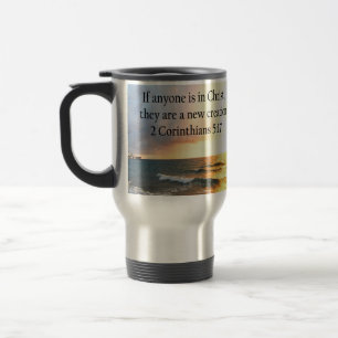 MUG DE VOYAGE HAUT 2 CORINTHIENS 5:17 OCEAN PHOTO DESIGN