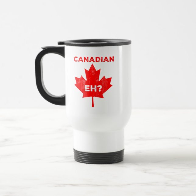 Mug De Voyage Hein canadien ? Feuille d'érable (Gauche)