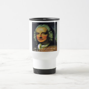 Mug De Voyage Henry Fielding « Si l'argent est votre dieu » Cita