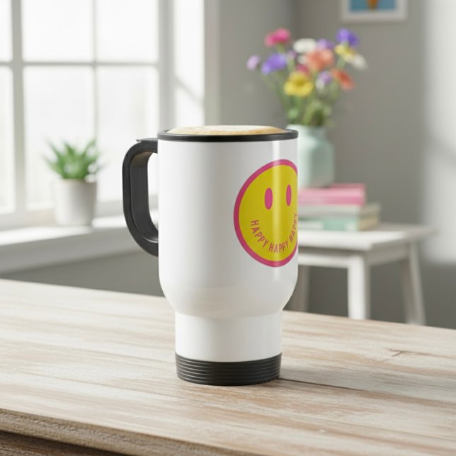 Mug De Voyage Heureux (Créateur téléchargé)