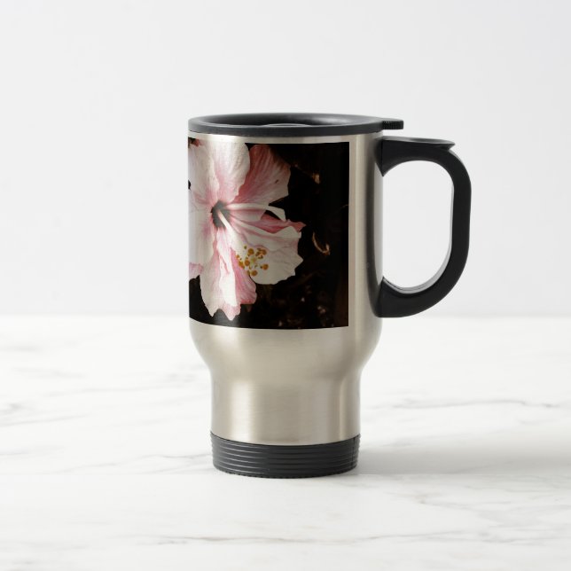 Mug De Voyage Hibiscus rose (Droit)
