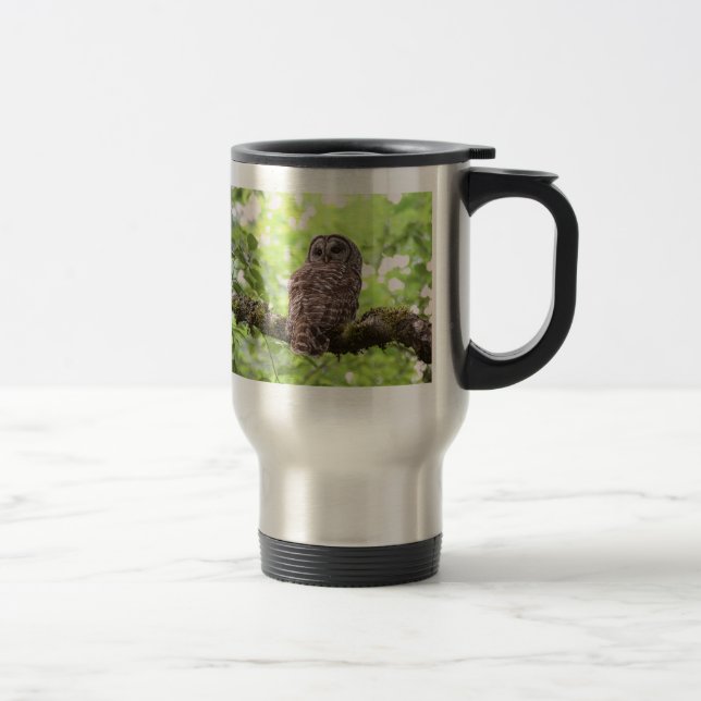 Mug De Voyage Hibou barré (Droit)