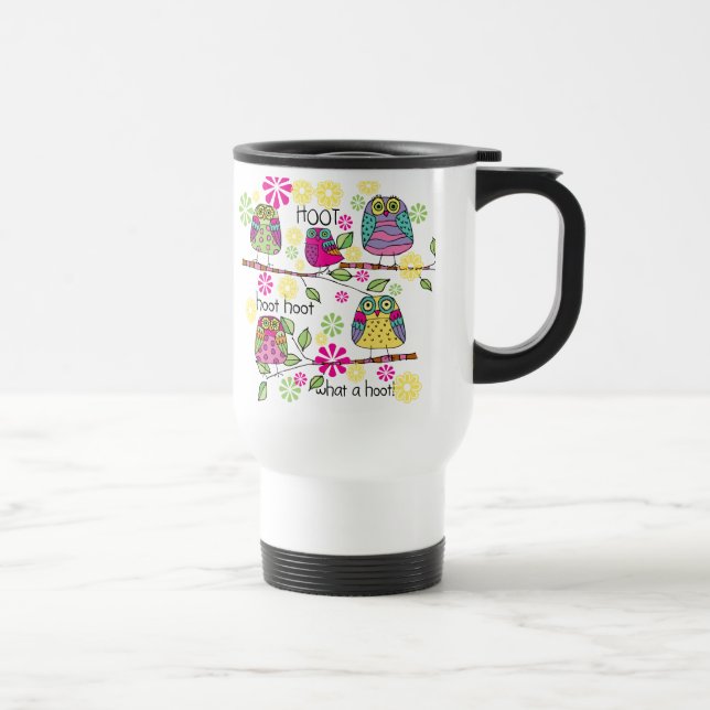 Mug De Voyage Hiboux de Hootie (Droite)