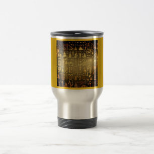 Mug De Voyage Hiéroglyphes égyptiens de Noël 2