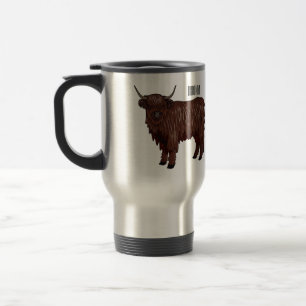 Mug De Voyage Highland cow