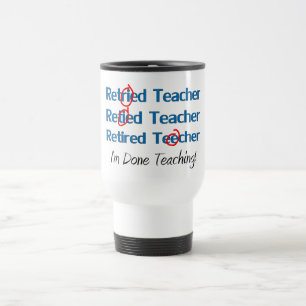 Mug De Voyage Hilarous a retiré des cadeaux de professeur