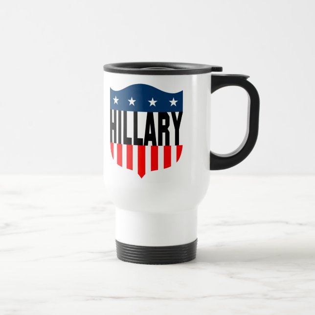 Mug De Voyage hillary clinton étoiles et rayures (Droite)