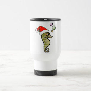 Mug De Voyage Hippocampe nain Père Noël