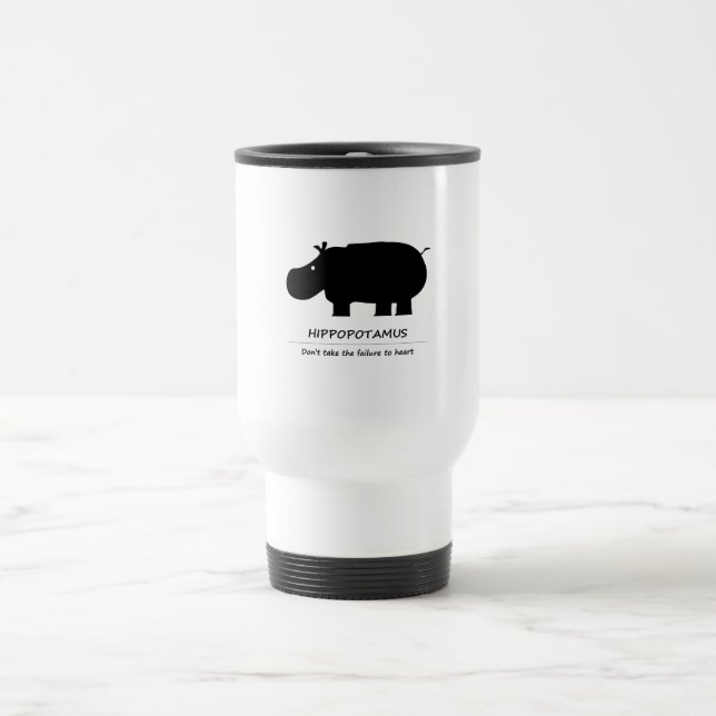Mug De Voyage Hippopotame (Centre)