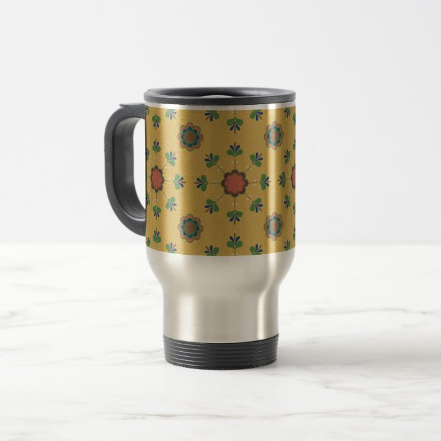 Mug De Voyage Histoires d'une prairie ensoleillée (Devant gauche)