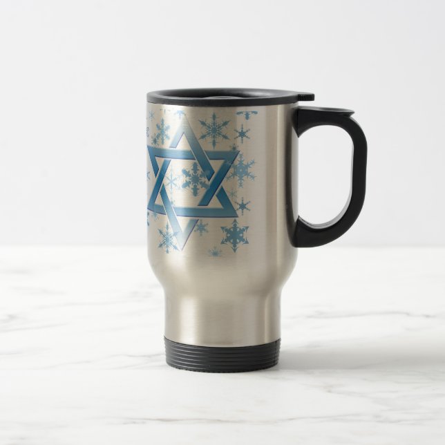 Mug De Voyage hiver David (Droit)