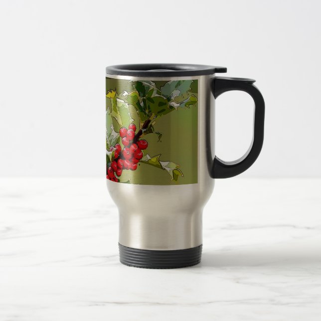 Mug De Voyage HollyBerries 006 (Droit)