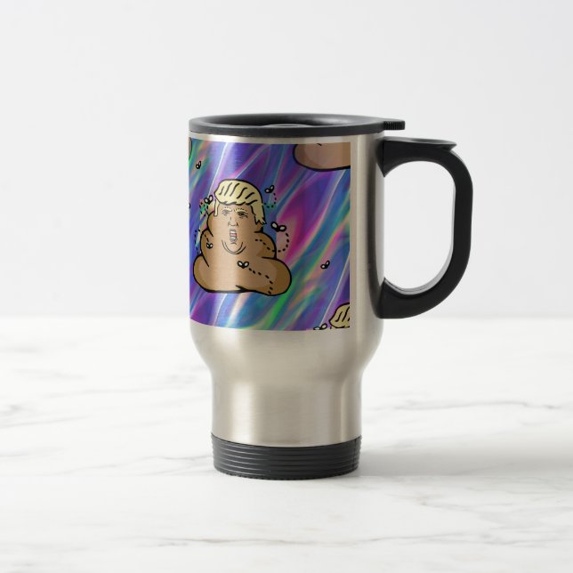 Mug De Voyage hologramme décharge trump (Droit)