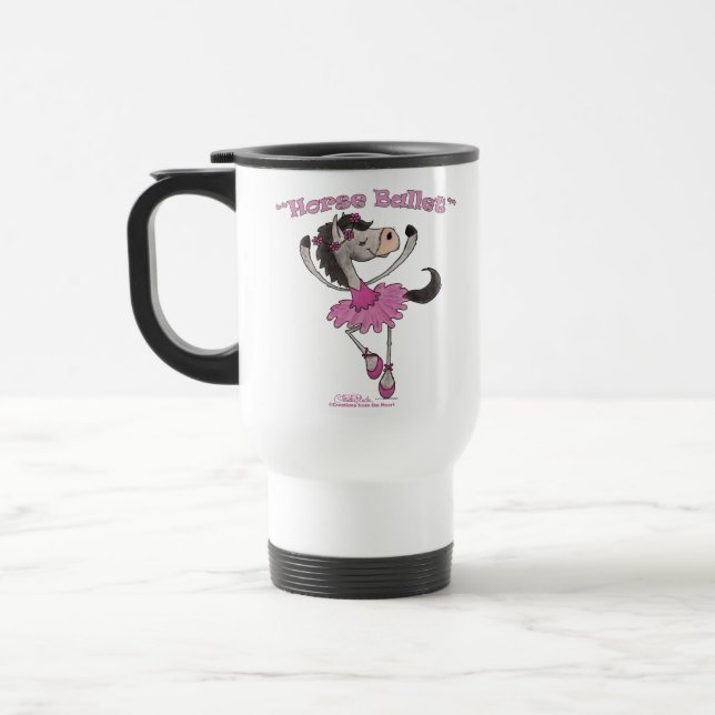 Mug De Voyage Holsteiner Horse Ballet (Gauche)