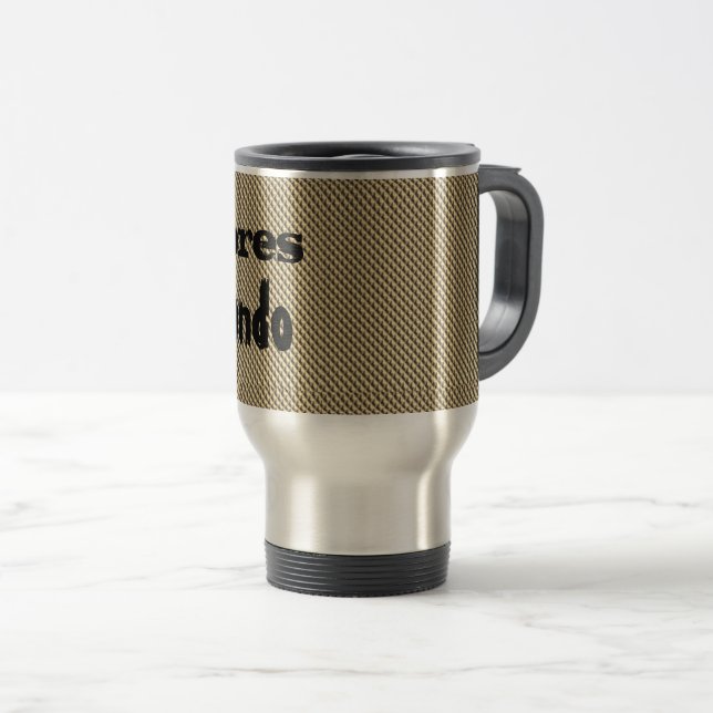 Mug De Voyage hombres trabajando (Devant droit)