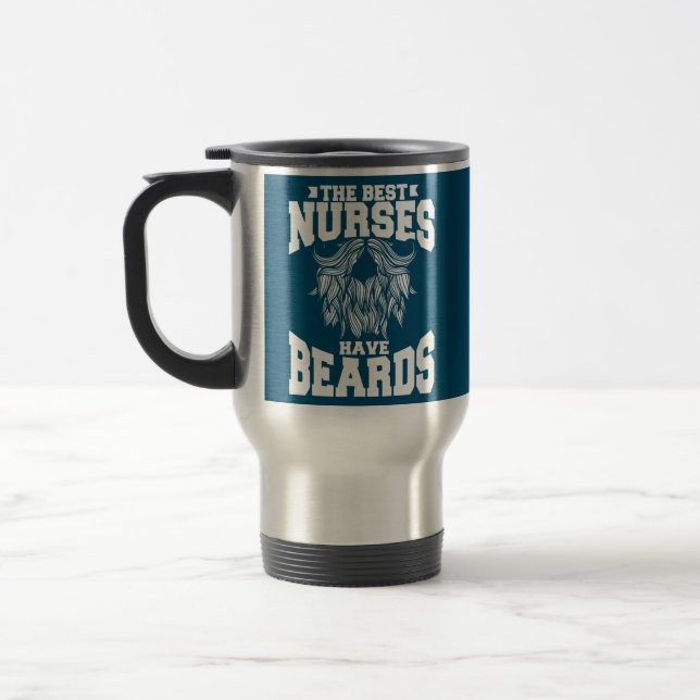 Mug De Voyage Hommes Les Meilleures Infirmières Ont Des Oreilles (Gauche)