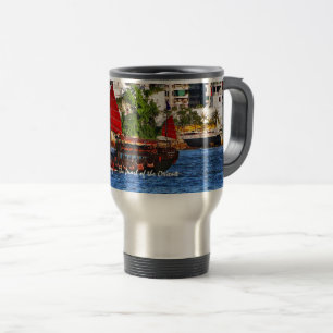 Mug De Voyage Hong Kong Sampan La perle de l'Orient