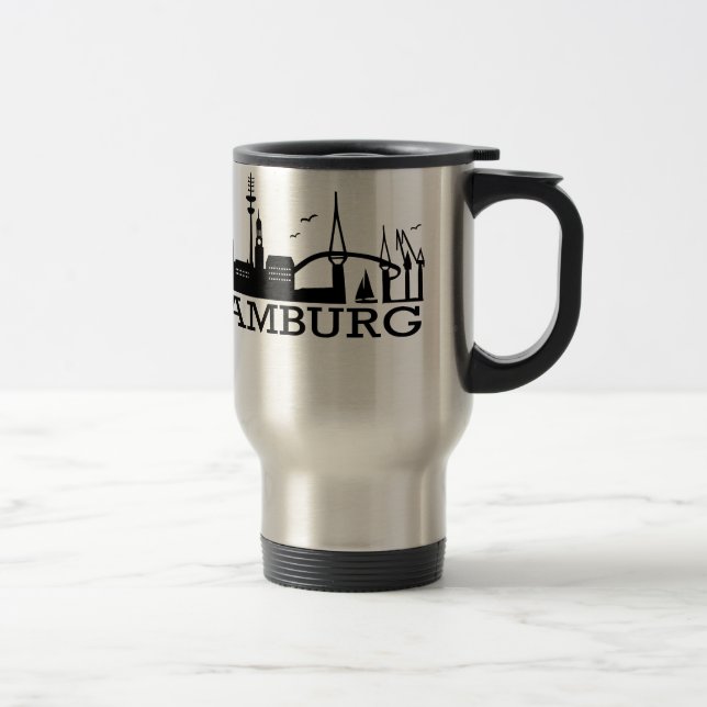 Mug De Voyage Horizon Hambourg (Droit)