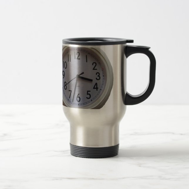 Mug De Voyage Horloge (Droit)