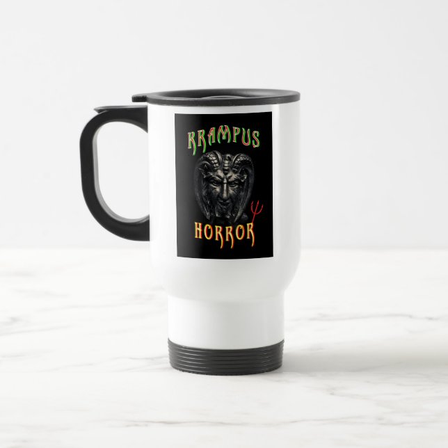 Mug De Voyage Horreur de Krampus (Gauche)