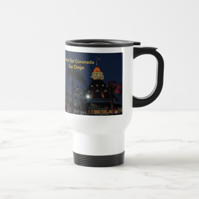 Mug De Voyage Hôtel Del Coronado San Diego la Californie (Droite)