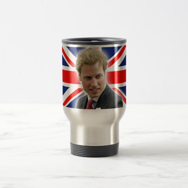 Mug De Voyage HRH Duke de Cambridge - Stunning ! (Centre)