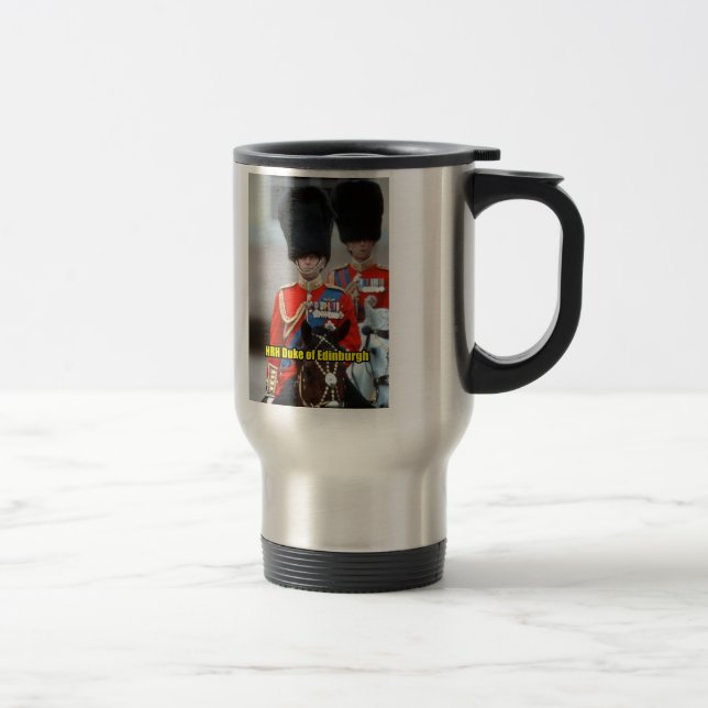 Mug De Voyage HRH Duke d'Édimbourg (Droit)
