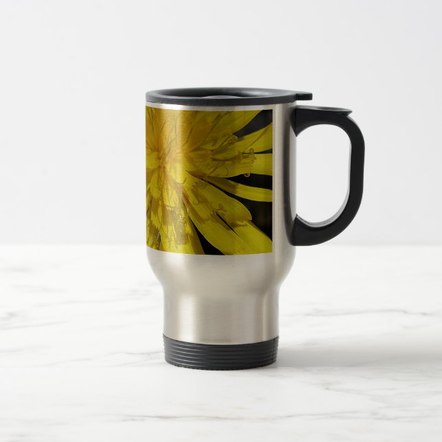 Mug De Voyage Hübsche Löwenzahnblüte (Droit)
