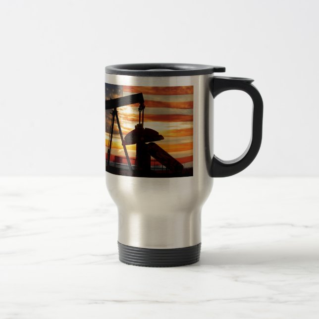 Mug De Voyage Huile américaine (Droit)